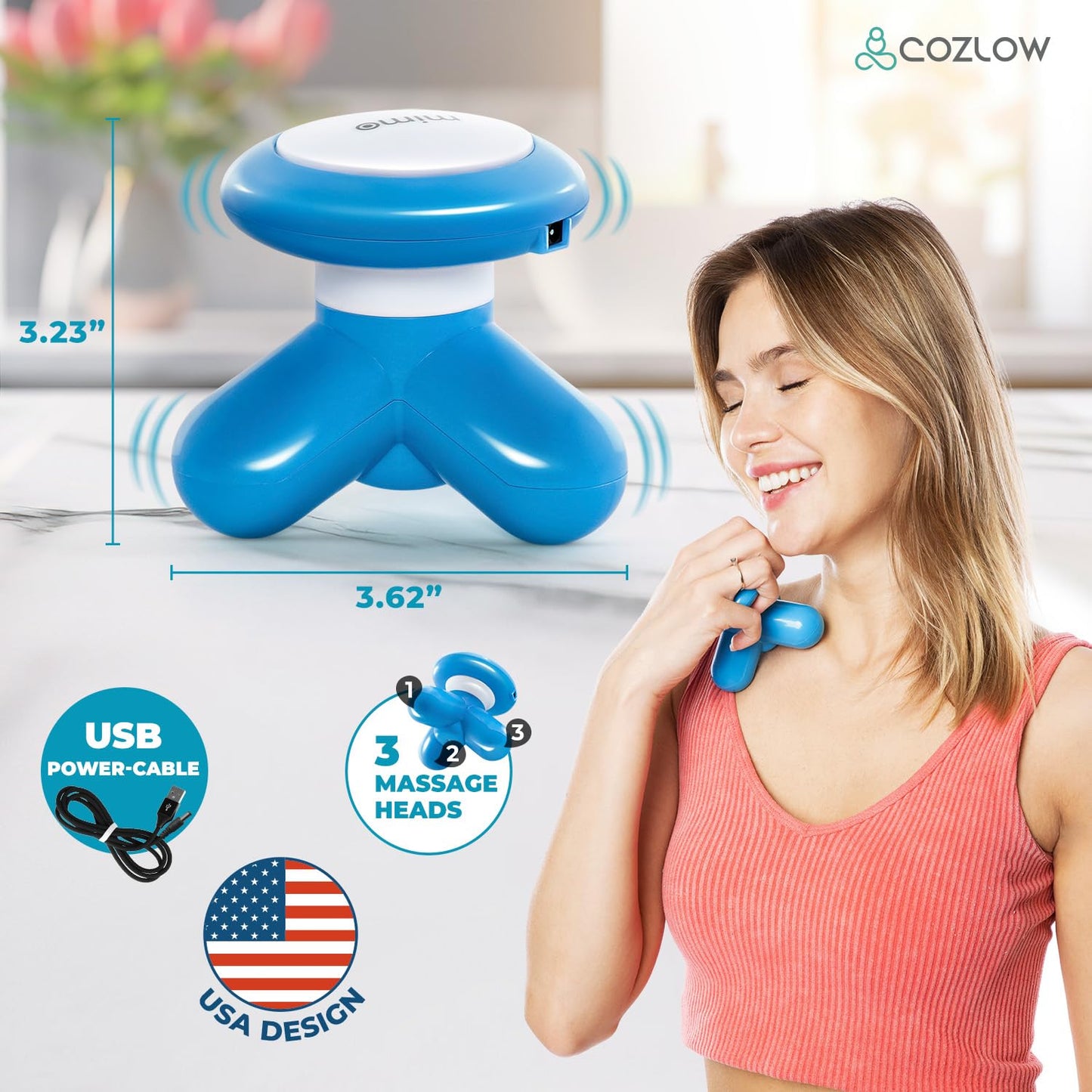 Handheld Vibrating Massager