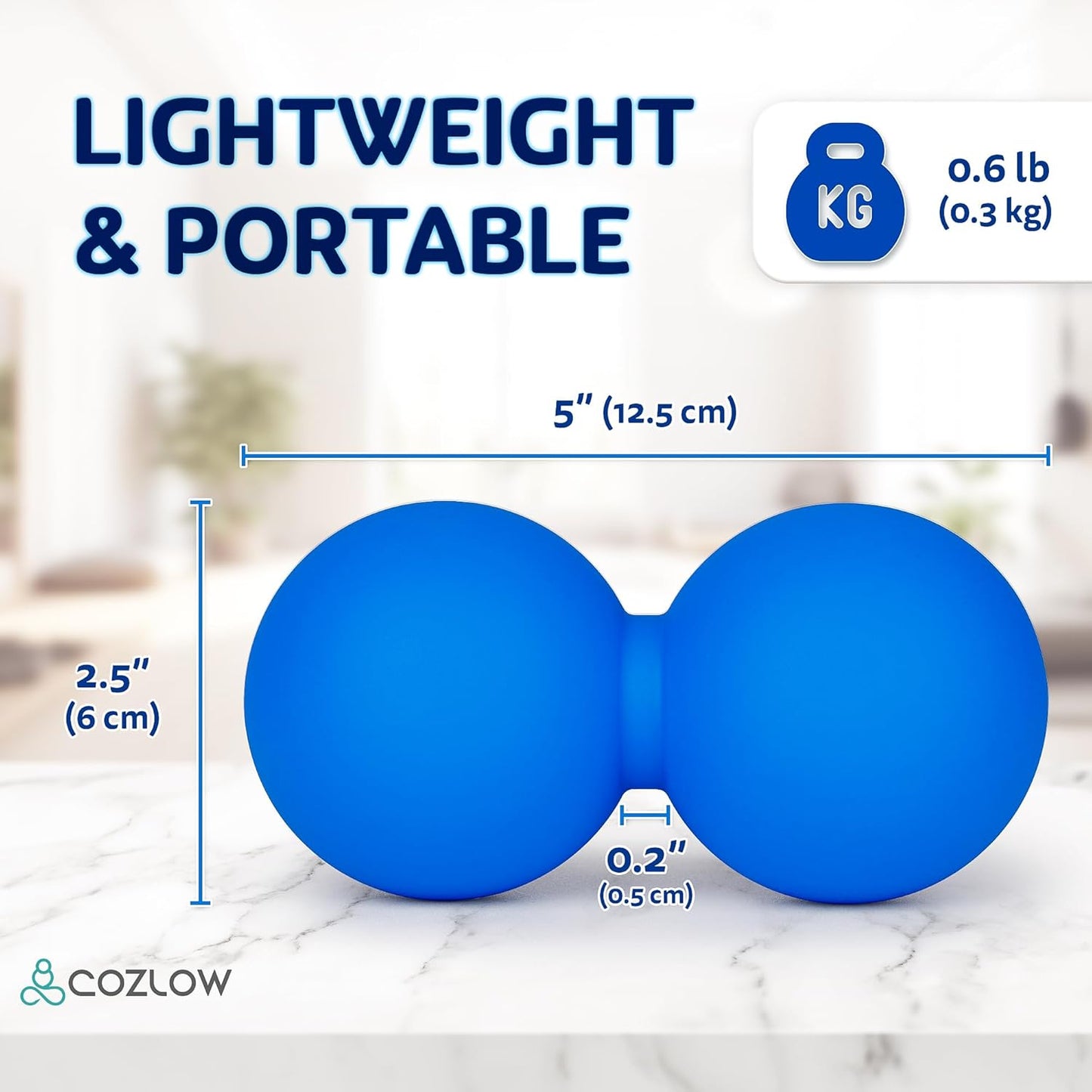 Double Lacrosse Massage Ball