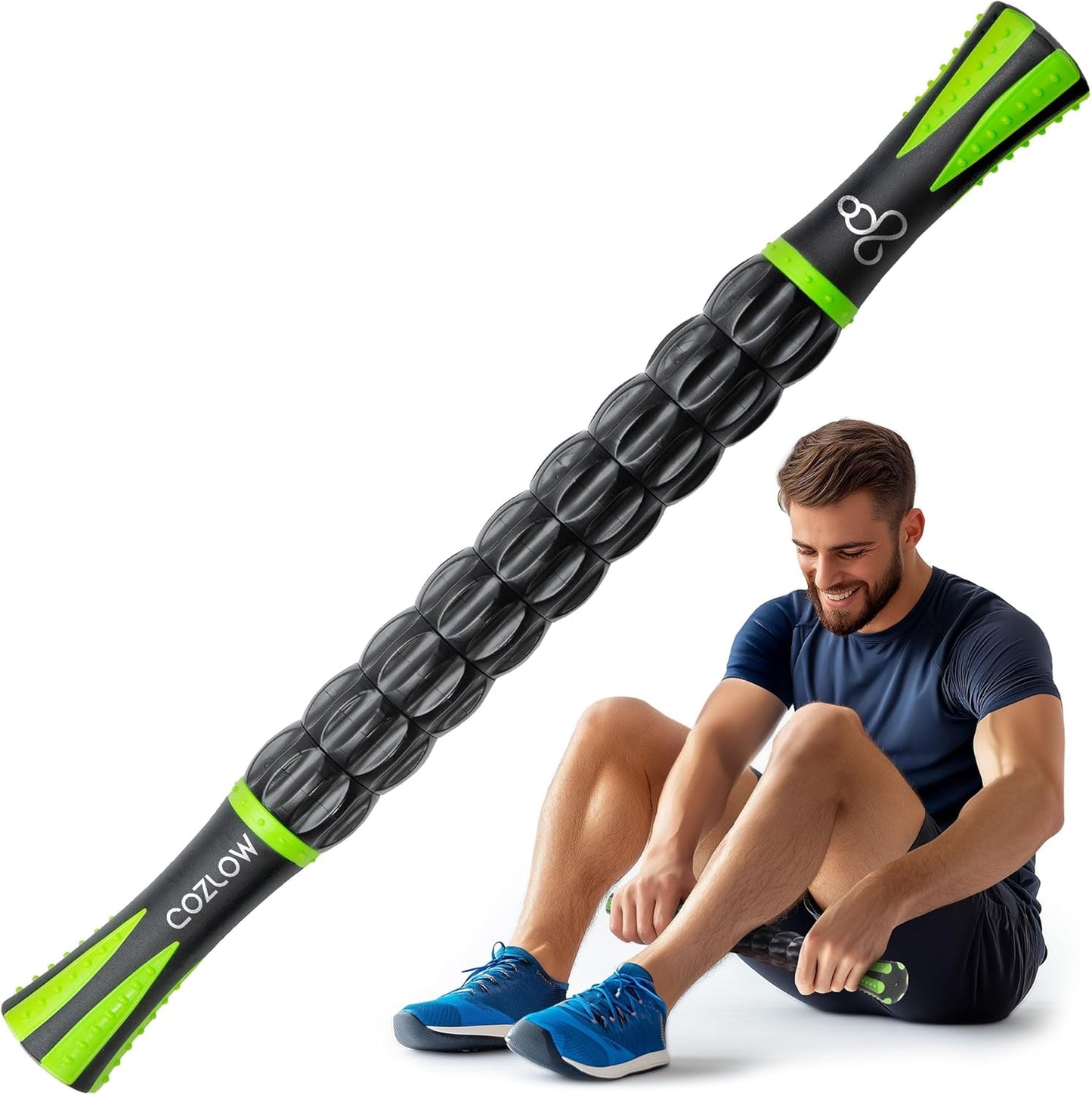 Muscle Roller Stick (Black Green)