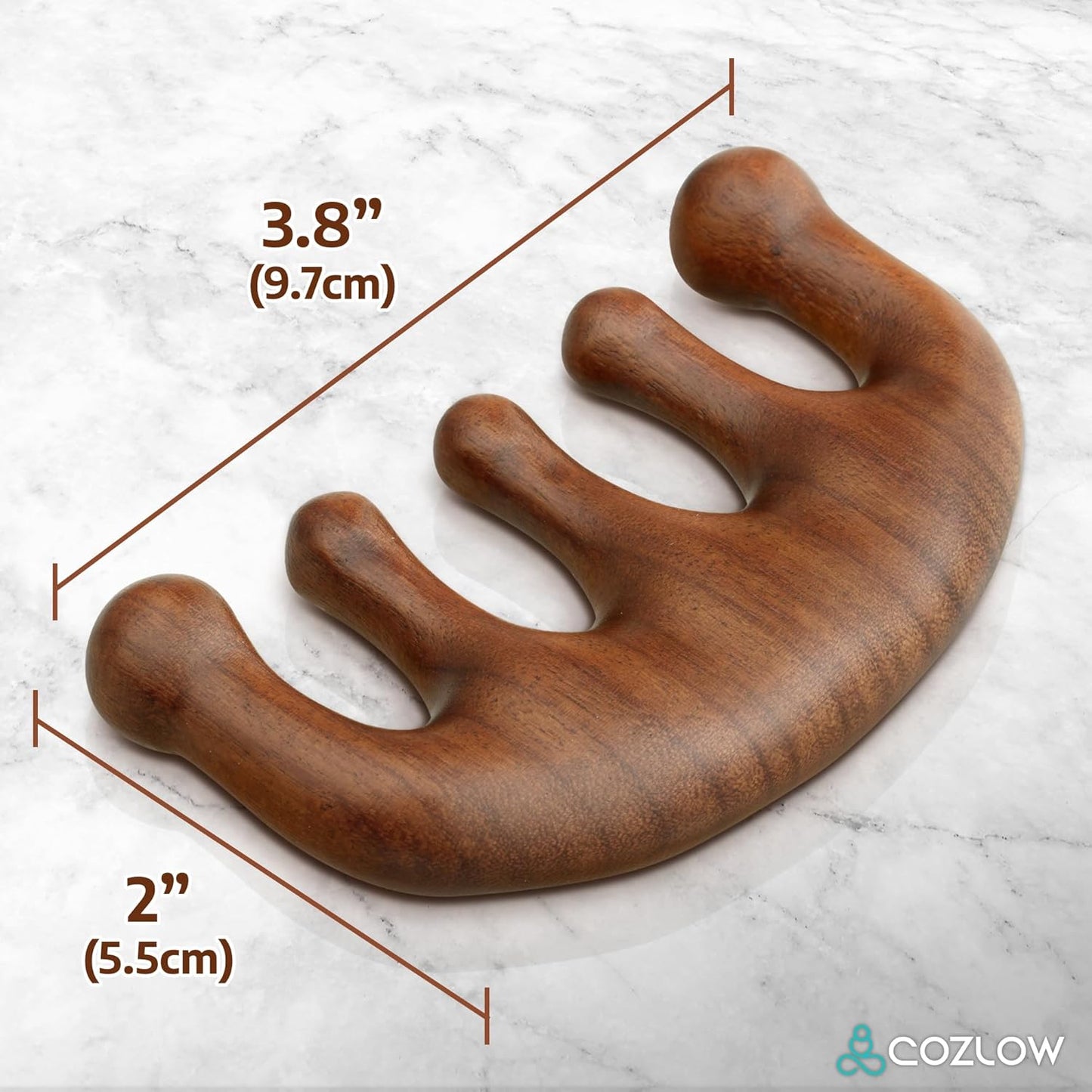 Premium Wooden Massage Comb for Neck & Shoulder