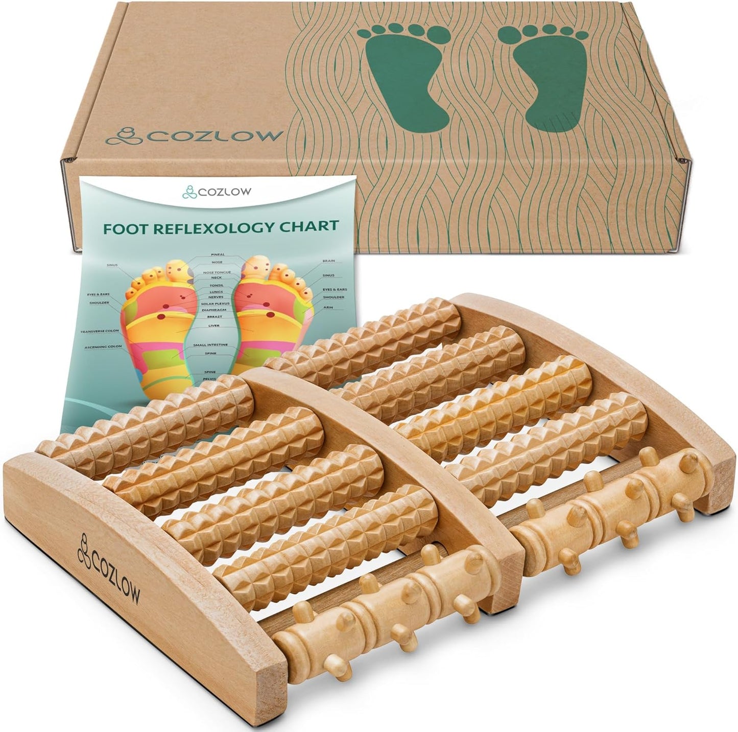 Wooden Foot Massager