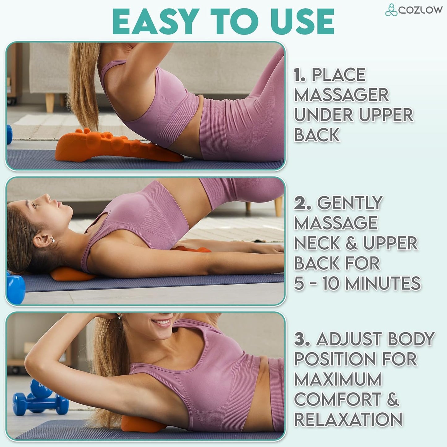 Cozlow Trapezius Trigger Point Massager