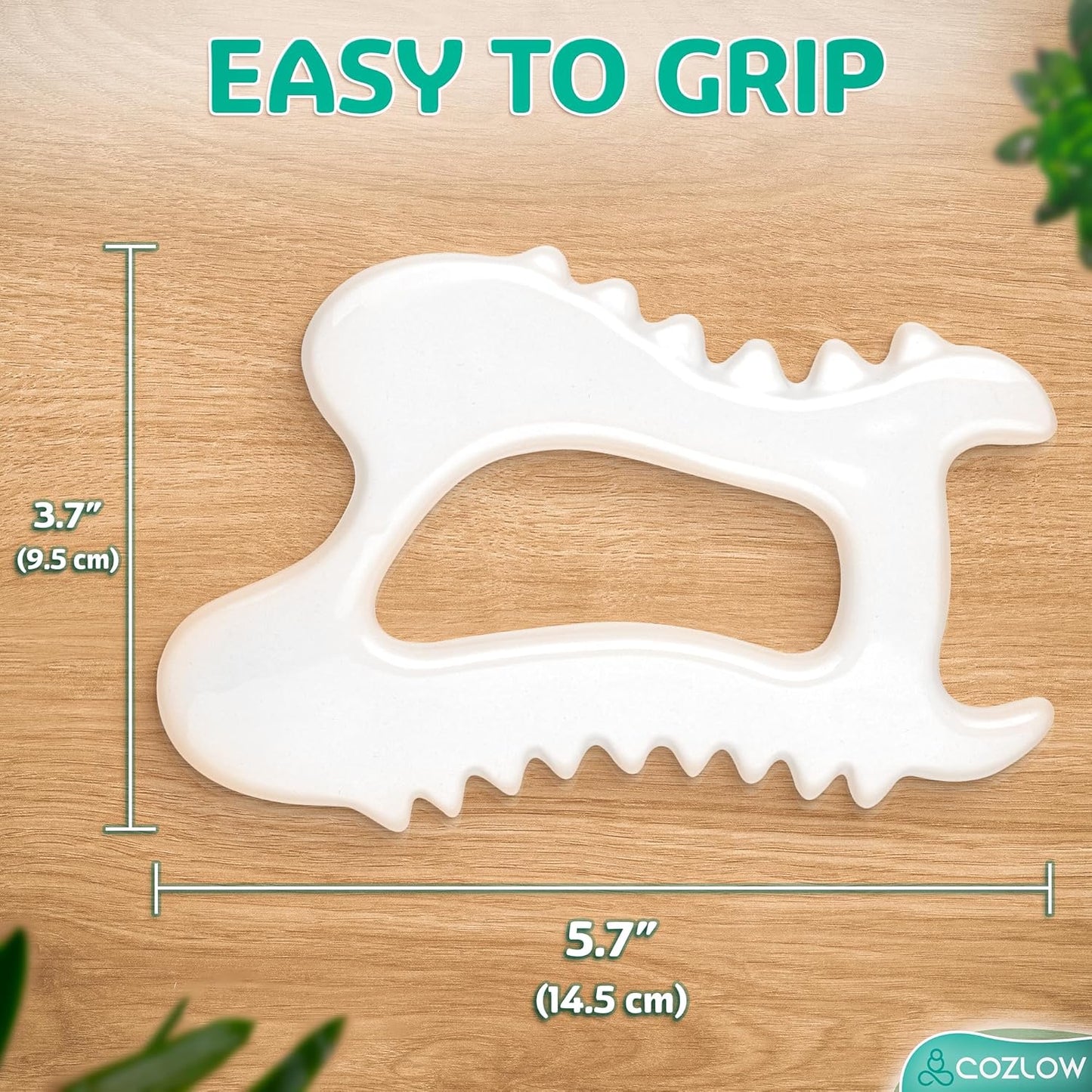 Ceramic Gua Sha Massage Tool for Face & Body