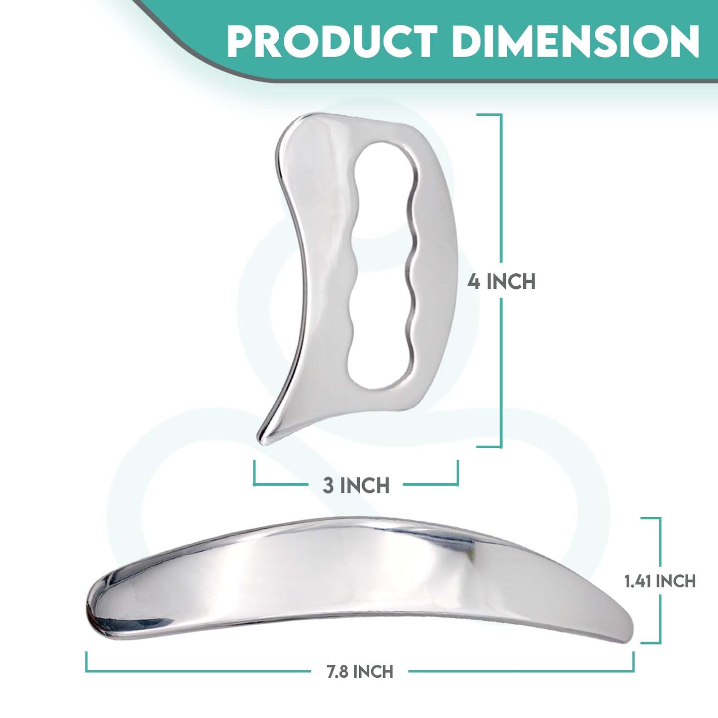 2 in 1 Muscle Scraper Set