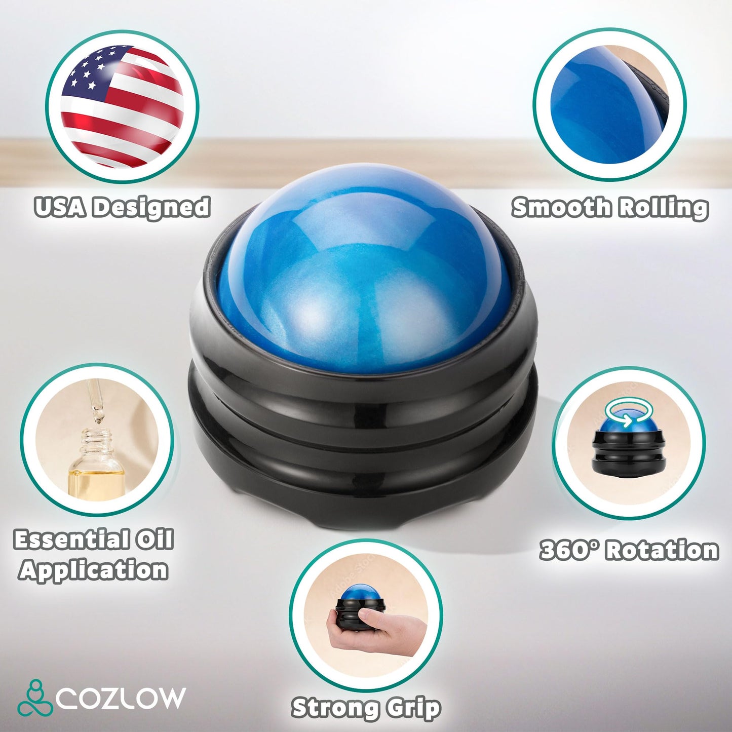 Cozlow™ Massage Roller Ball