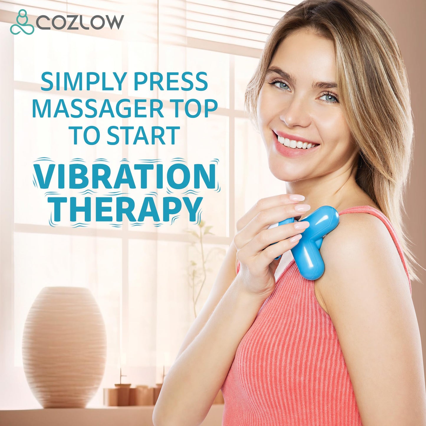 Cozlow™ Handheld Vibrating Massager